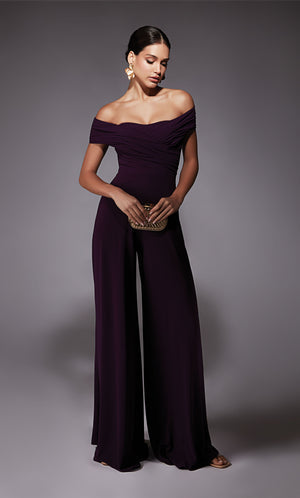 UNK-70067. Short, Off The Shoulder, Jumpsuit image 0