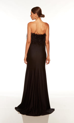 UNK-61458. Long, Strapless, Straight, Closed Back image 1