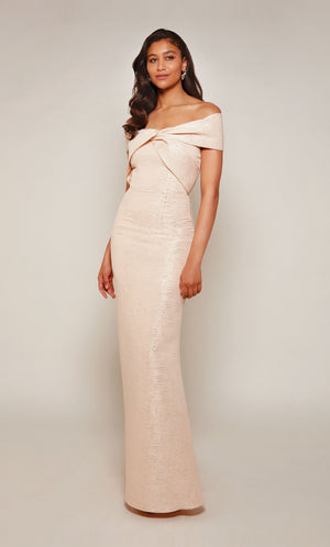 UNK-27613. Long, Off The Shoulder, Fit N Flare image 2
