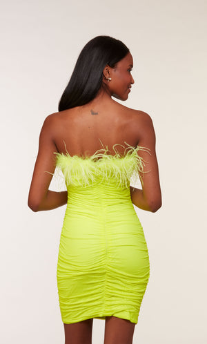 UNK-4728. Short, Strapless, Straight, Closed Back image 7