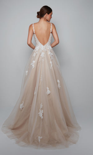 UNK-7084. Long, Sweetheart Neckline, Ball Gown image 3