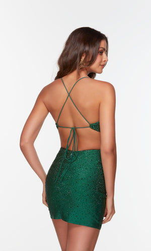 UNK-4580. Short, Square Neckline, Straight image 1