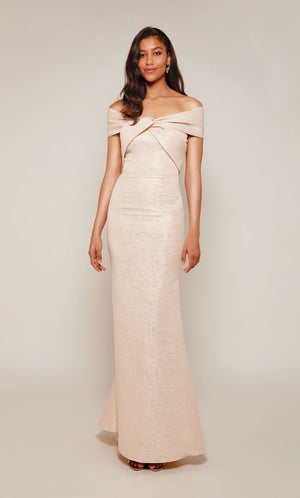 UNK-27613. Long, Off The Shoulder, Fit N Flare image 6