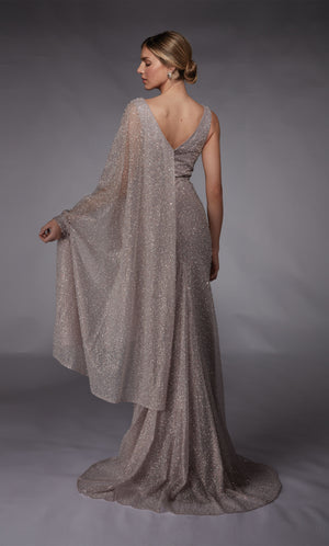 UNK-27772. Long, Scoop Neck, Straight, V Shaped Back image 3