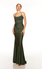 UNK-61465. Long, Scoop Neck, Straight, Strappy Back image 0