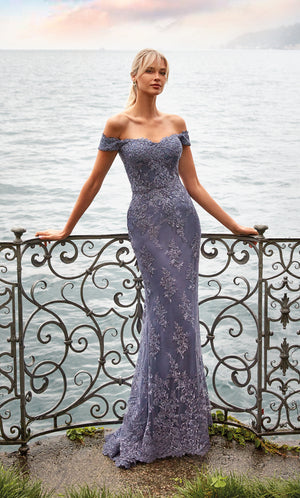 UNK-27249. Long, Off The Shoulder, Straight image 0