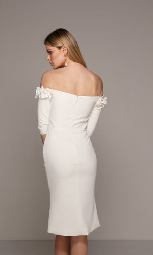UNK-70003. Short, Off The Shoulder, Straight image 1