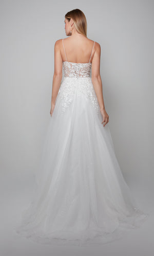 UNK-7079. Long, Sweetheart Neckline, Ball Gown image 1