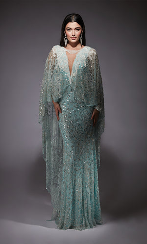 UNK-27752. Long, V-neck, Straight, V Shaped Back image 5