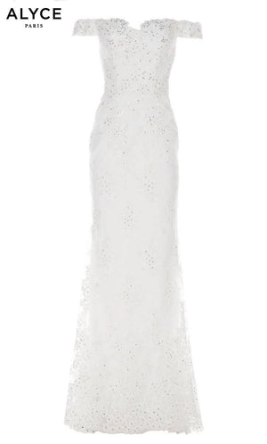 UNK-27249. Long, Off The Shoulder, Straight image 3