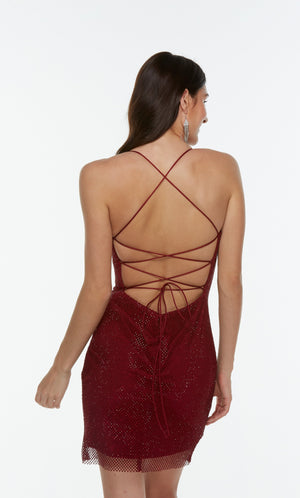 UNK-4244. Short, Scoop Neck, Straight image 10