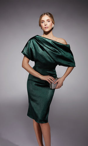 UNK-70060. Short, One Shoulder, Straight, Closed Back image 2