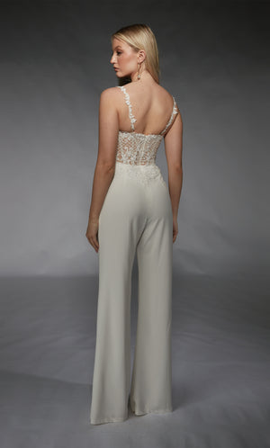 UNK-70074. Short, Sweetheart Neckline, Jumpsuit image 4