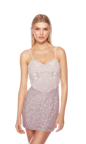 UNK-84008. Short, Sweetheart Neckline, Straight image 0