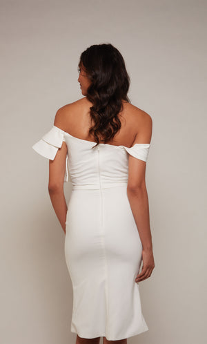UNK-70032. Short, Off The Shoulder, Straight image 1