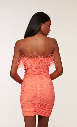 UNK-4728. Short, Strapless, Straight, Closed Back image 8