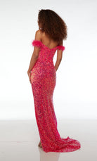 UNK-61501. Long, Off The Shoulder Neckline, Straight image 1