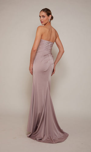 UNK-27658. Long, Strapless, Straight, Closed Back image 2