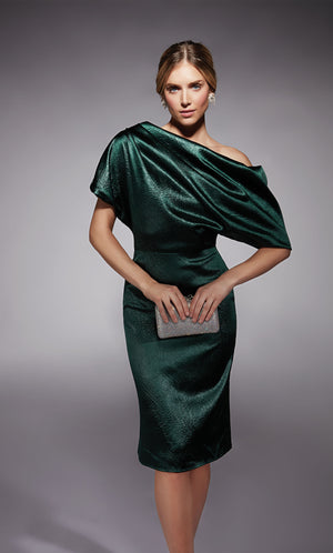 UNK-70060. Short, One Shoulder, Straight, Closed Back image 0