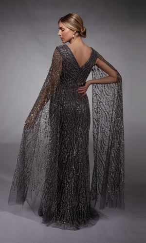 UNK-27725. Long, Plunging Neckline, Straight image 5