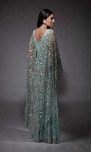 UNK-27752. Long, V-neck, Straight, V Shaped Back image 2