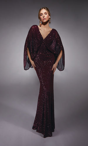 UNK-27703. Long, V-neck, Straight, V Shaped Back image 2