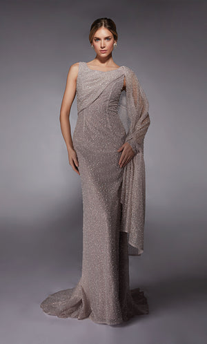 UNK-27772. Long, Scoop Neck, Straight, V Shaped Back image 1