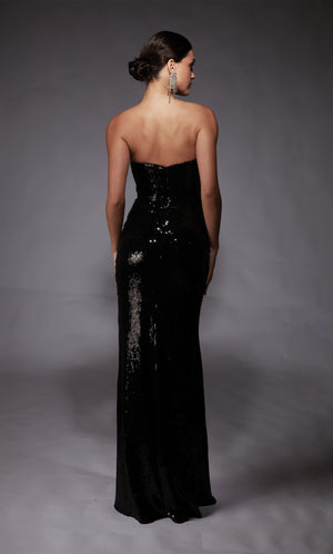 UNK-27704. Long, Strapless, Straight, Closed Back image 4