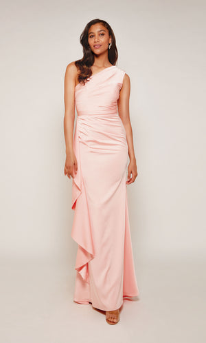 UNK-27624. Long, One Shoulder, Straight, Closed Back image 5