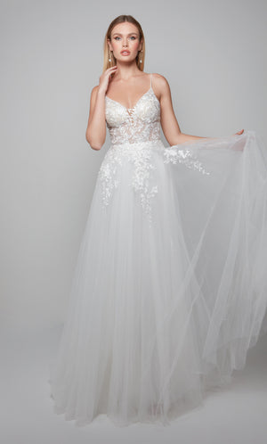 UNK-7079. Long, Sweetheart Neckline, Ball Gown image 3