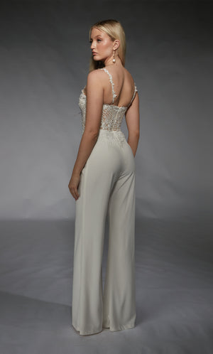 UNK-70074. Short, Sweetheart Neckline, Jumpsuit image 6