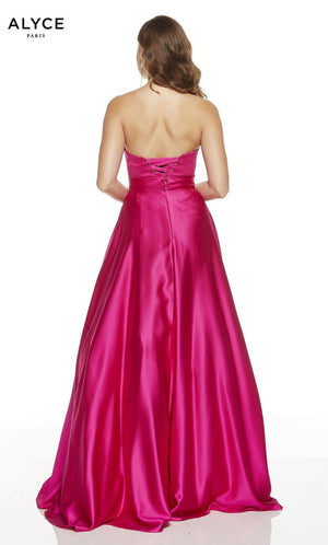 UNK-1427. Long, Strapless, A-line image 1