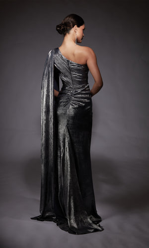 UNK-27753. Long, One Shoulder, Straight, Closed Back image 3