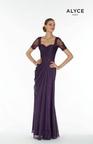UNK-29580. Long, Sweetheart Neckline, Flowy image 1
