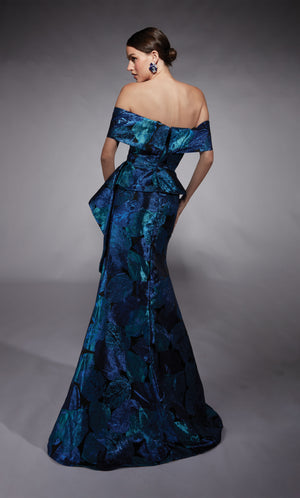 UNK-27736. Long, Off The Shoulder, Fit N Flare image 1