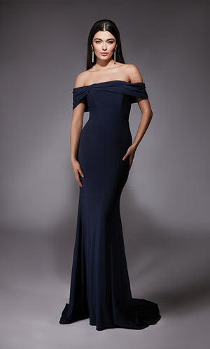 UNK-27680. Long, Off The Shoulder, Straight image 0