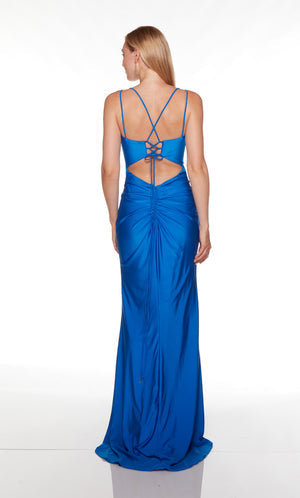 UNK-61451. Long, Plunging Neckline, Straight image 2