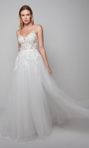 UNK-7079. Long, Sweetheart Neckline, Ball Gown image 2