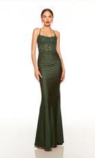 UNK-61465. Long, Scoop Neck, Straight, Strappy Back image 2