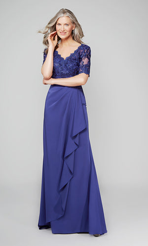 UNK-27595. Long, V-neck, Straight, V Shaped Back image 2