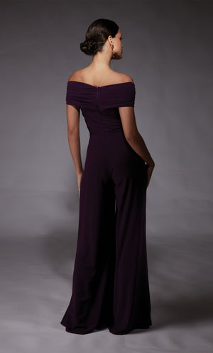 UNK-70067. Short, Off The Shoulder, Jumpsuit image 1