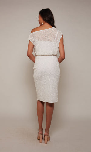 UNK-70046. Short, Off The Shoulder, Straight image 1
