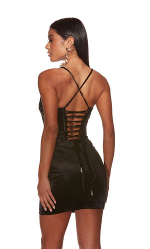 UNK-4928. Short, Sweetheart Neckline, Straight image 1