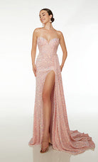 UNK-61537. Long, Sweetheart Neckline, Straight Silhouette image 0