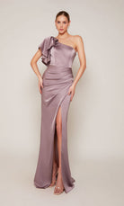 UNK-27656. Long, One Shoulder, Straight, Closed Back image 0