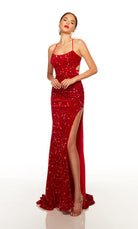 UNK-61333. Long, Scoop Neck, Straight, Strappy Back image 2