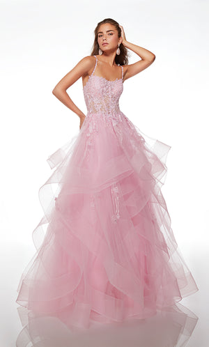 UNK-61094. Corset Dress, Sweetheart Neckline, Ballgown image 14