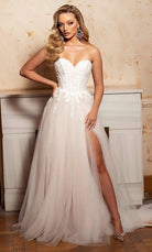 UNK-61723. Long, Strapless Neckline, Ballgown image 0