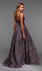 UNK-27552. Long Pretty Dresses, V-neck, A-line image 1
