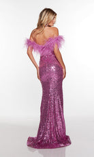 UNK-61368. Long, Off The Shoulder, Fit N Flare image 1